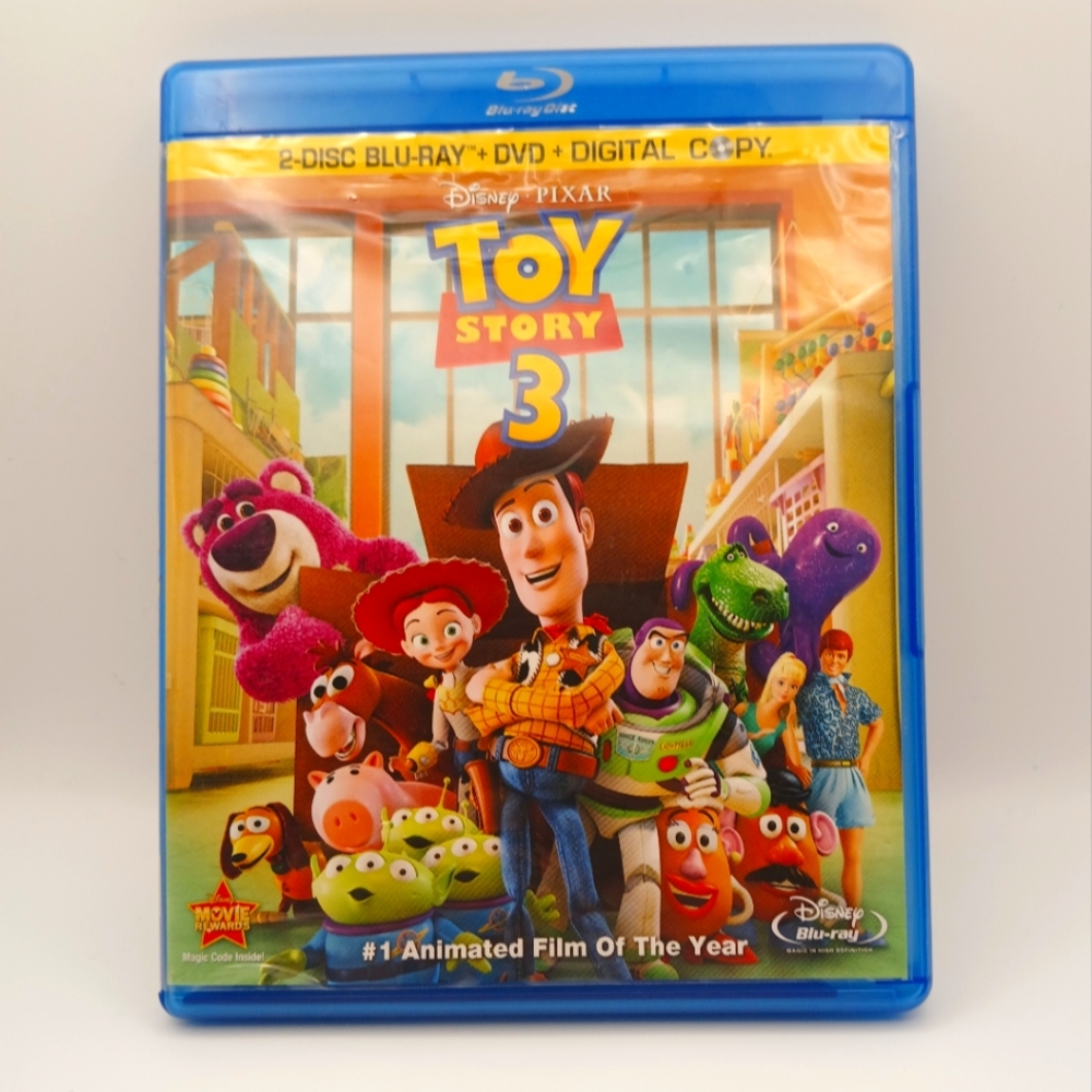 Disney‎ Pixar Toy Story 3 Blu-ray & DVD 4 Disc Set Heavy Duty Case